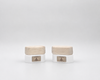 VertiBeans™ – Handmade Wooden Training Blocks - Cloud White