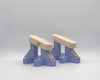 VertiFeet™ – Angled Training Foot Blocks - VertiGrip Lilac