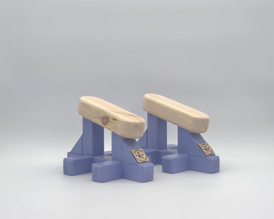 VertiFeet™ – Angled Training Foot Blocks - VertiGrip Lilac
