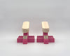 VertiFeet™ – Angled Training Foot Blocks - Raspberry Pink