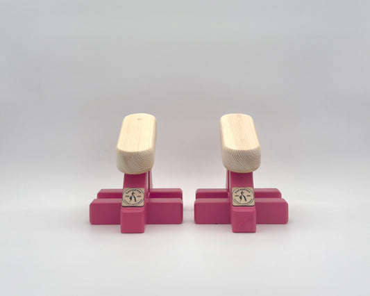 VertiFeet™ – Angled Training Foot Blocks - Raspberry Pink