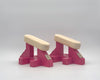 VertiFeet™ – Angled Training Foot Blocks - Raspberry Pink