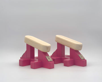 VertiFeet™ – Angled Training Foot Blocks - Raspberry Pink