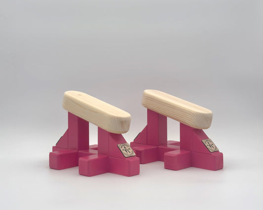 VertiFeet™ – Angled Training Foot Blocks - Raspberry Pink