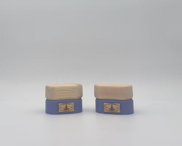 VertiBeans™ – Handmade Wooden Training Blocks - VertiGrip Lilac