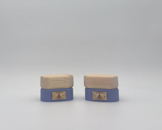 VertiBeans™ – Handmade Wooden Training Blocks - VertiGrip Lilac