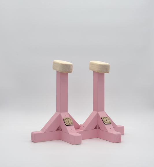 VertiCanes® – Handmade Wooden Handstand Canes - Candy Pink