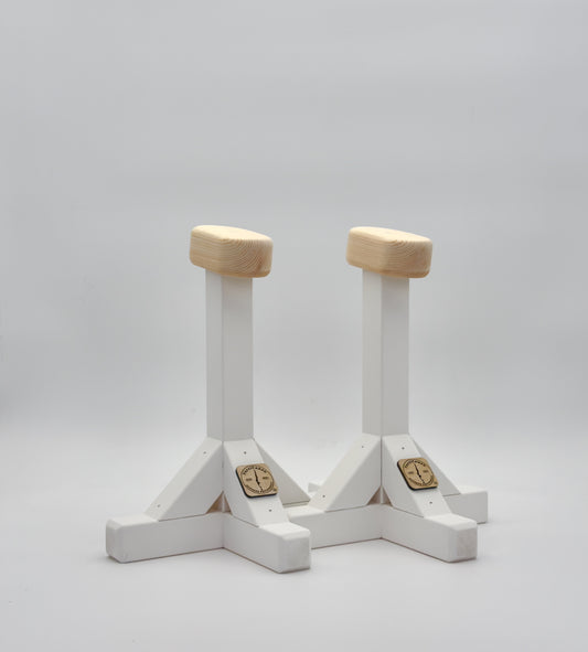 VertiCanes® – Handmade Wooden Handstand Canes - Cloud White
