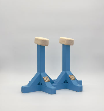 VertiCanes® – Handmade Wooden Handstand Canes - Lagoon Blue