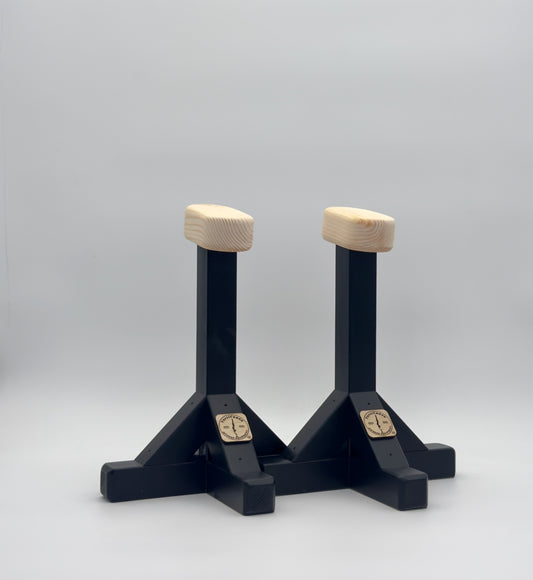 VertiCanes® – Handmade Wooden Handstand Canes - Midnight Black