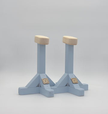 VertiCanes® – Handmade Wooden Handstand Canes - Powder Blue