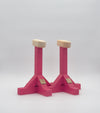 VertiCanes® – Handmade Wooden Handstand Canes - Raspberry Pink