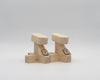 VertiMinis™ – Handmade Mini Handstand Canes - Natural Pine