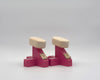 VertiMinis™ – Handmade Mini Handstand Canes - Raspberry Pink