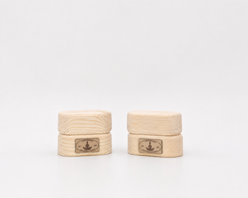 VertiBeans™ – Handmade Wooden Training Blocks - Natural Pine