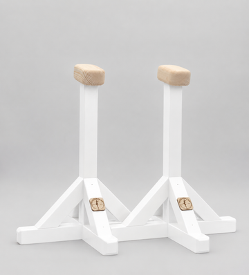 VertiCanes XL™ – Tall Handmade Handstand Canes - Cloud White