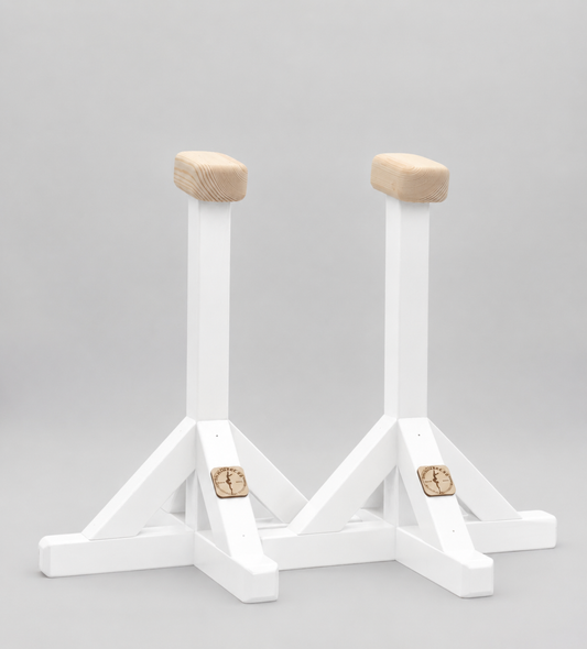 VertiCanes XL™ – Tall Handmade Handstand Canes - Cloud White
