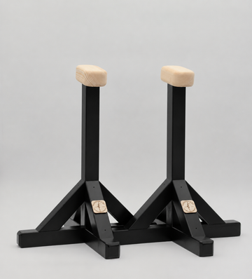 VertiCanes XL™ – Tall Handmade Handstand Canes - Midnight Black