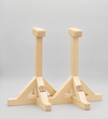 VertiCanes XL™ – Tall Handmade Handstand Canes - Natural Pine