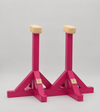 VertiCanes XL™ – Tall Handmade Handstand Canes - Raspberry Pink