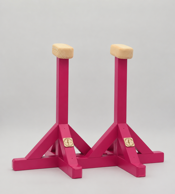 VertiCanes XL™ – Tall Handmade Handstand Canes - Raspberry Pink