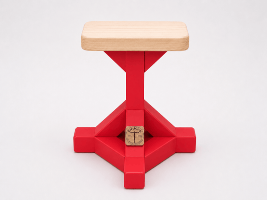 VertiBase Balance Training Stand - Strawberry Red
