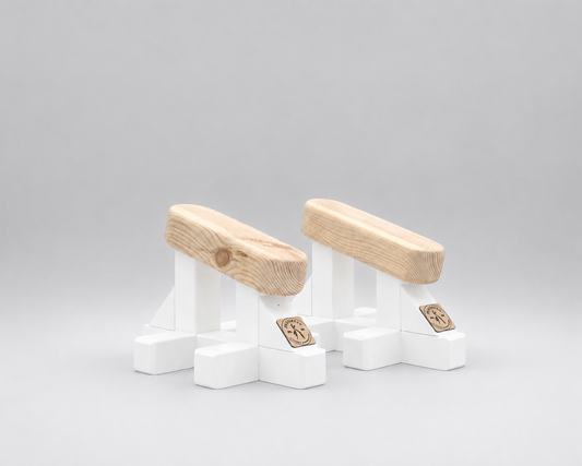 VertiFeet™ – Angled Training Foot Blocks - Cloud White
