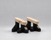 VertiFeet™ – Angled Training Foot Blocks - Midnight Black