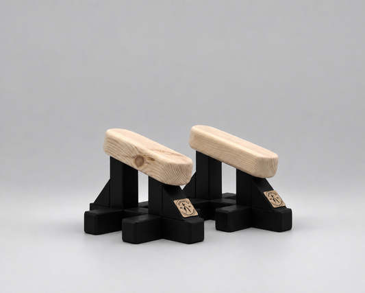 VertiFeet™ – Angled Training Foot Blocks - Midnight Black