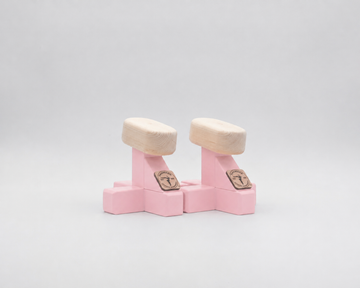 VertiMinis™ – Handmade Mini Handstand Canes - Candy Pink