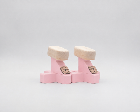 VertiMinis™ – Handmade Mini Handstand Canes - Candy Pink