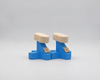 VertiMinis™ – Handmade Mini Handstand Canes - Lagoon Blue