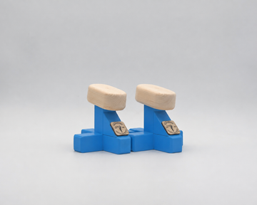 VertiMinis™ – Handmade Mini Handstand Canes - Lagoon Blue