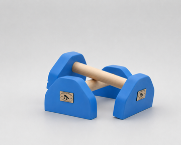 VertiParallettes™ – Handmade Wooden Parallettes - Lagoon Blue
