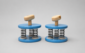 VertiWobbles™ – Handmade Balance & Strength Blocks - Lagoon Blue