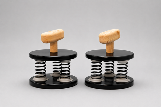 VertiWobbles™ – Handmade Balance & Strength Blocks - Midnight Black