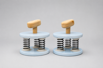 VertiWobbles™ – Handmade Balance & Strength Blocks - Powder Blue